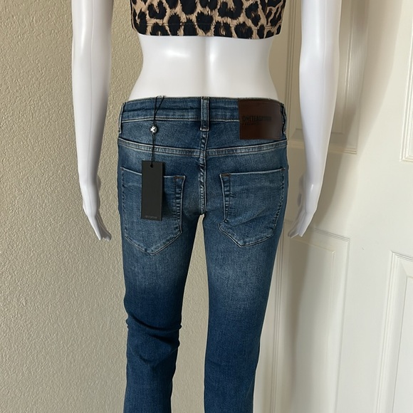 One teaspoon Denim Cali Blue Freebirds 11 skinny low waist Jeans- Size 25 - Picture 6 of 10